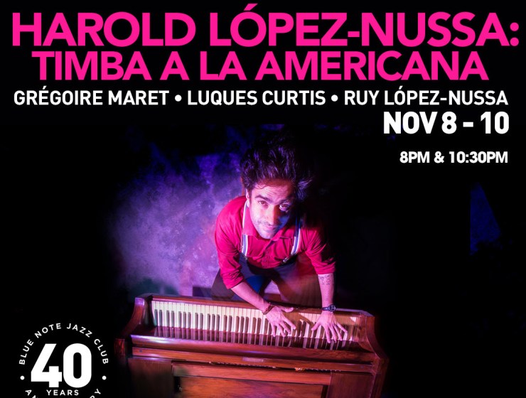 Cuban Pianist Harold López-Nussa at the Blue Note Jazz Club