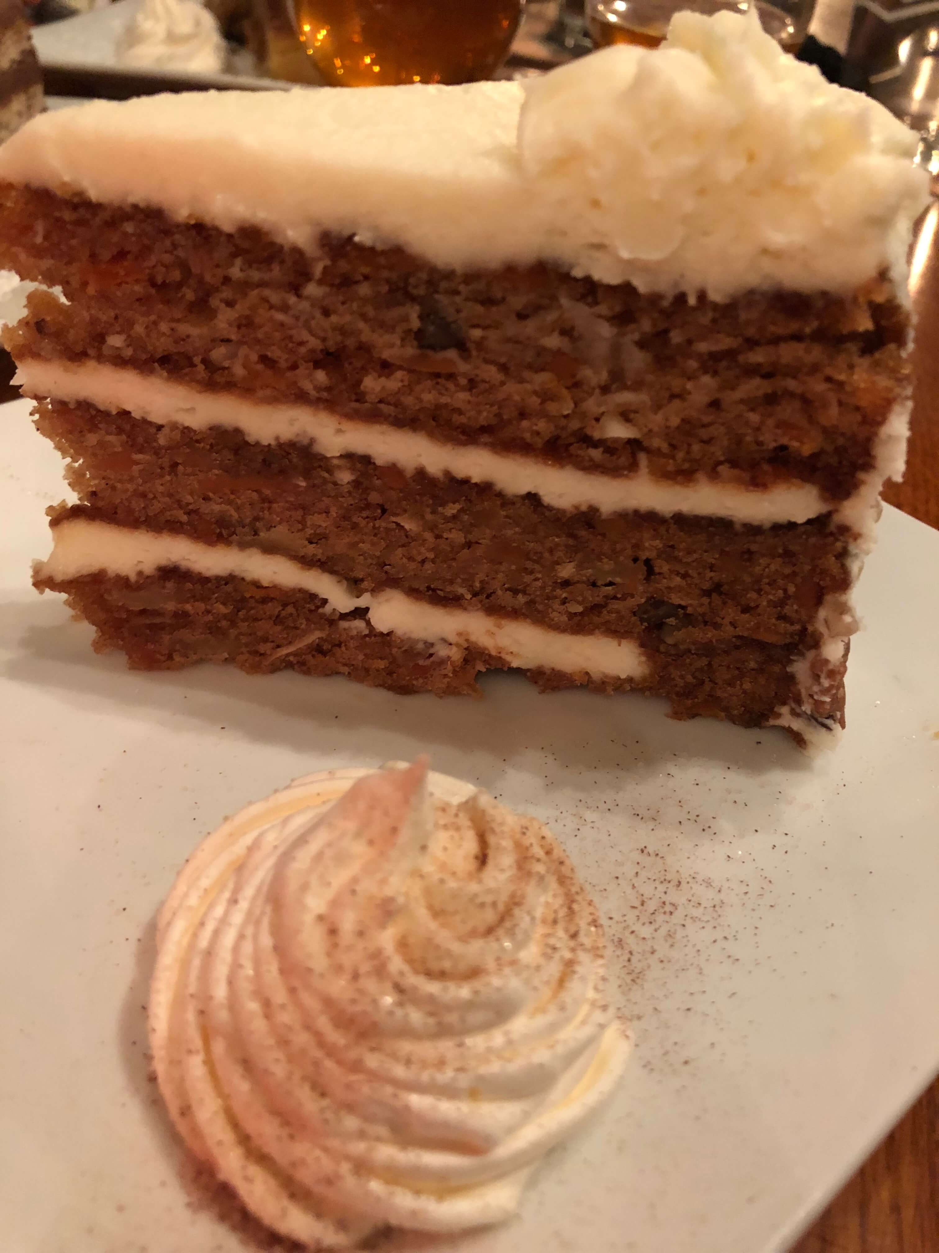 whetson station carrot cake