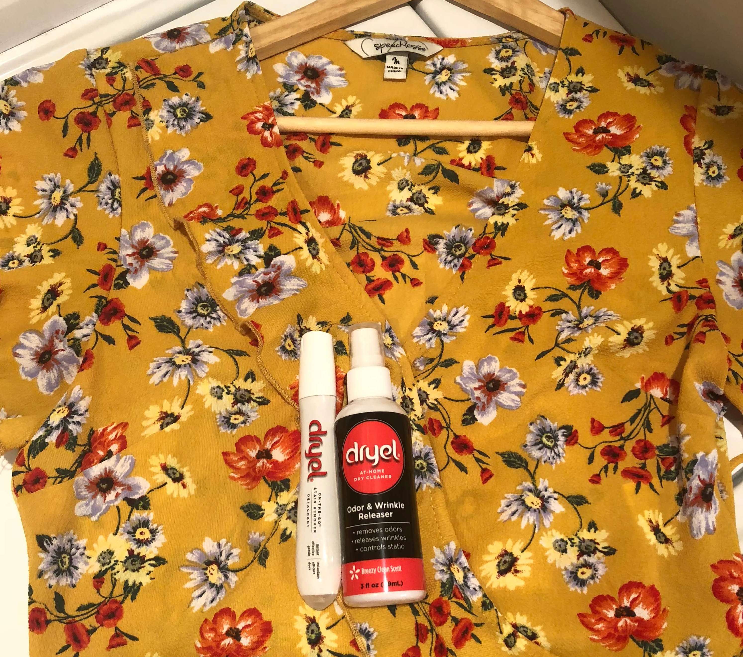 summer dry cleaning with dryel