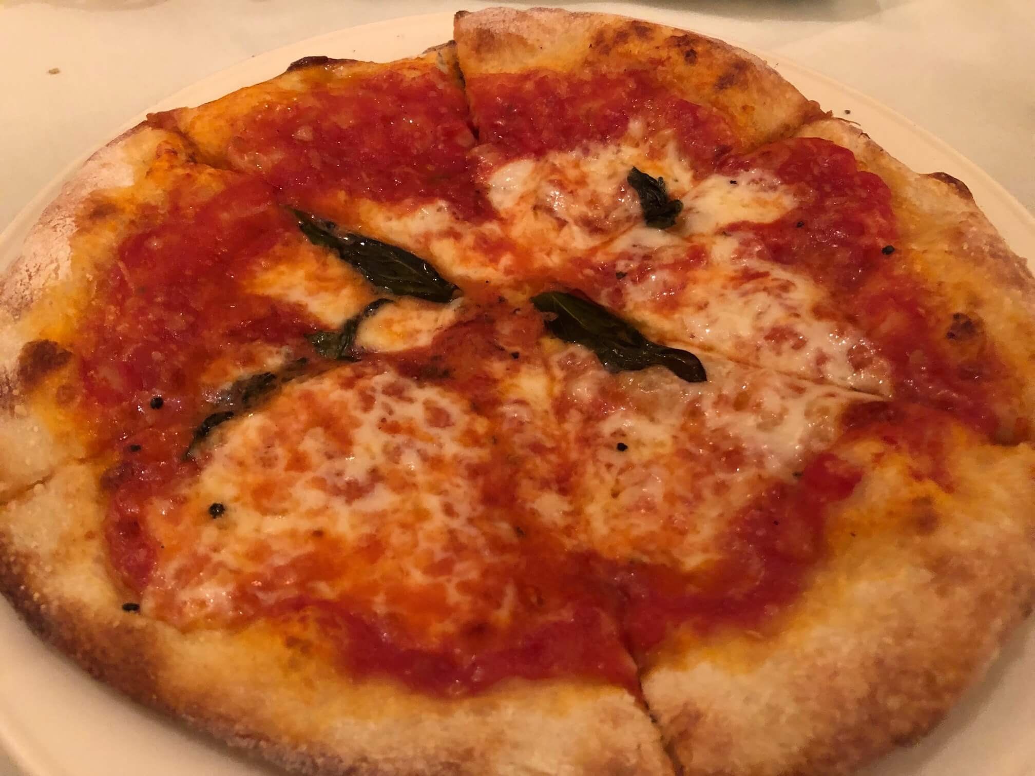 pizza from Mario's restaurant