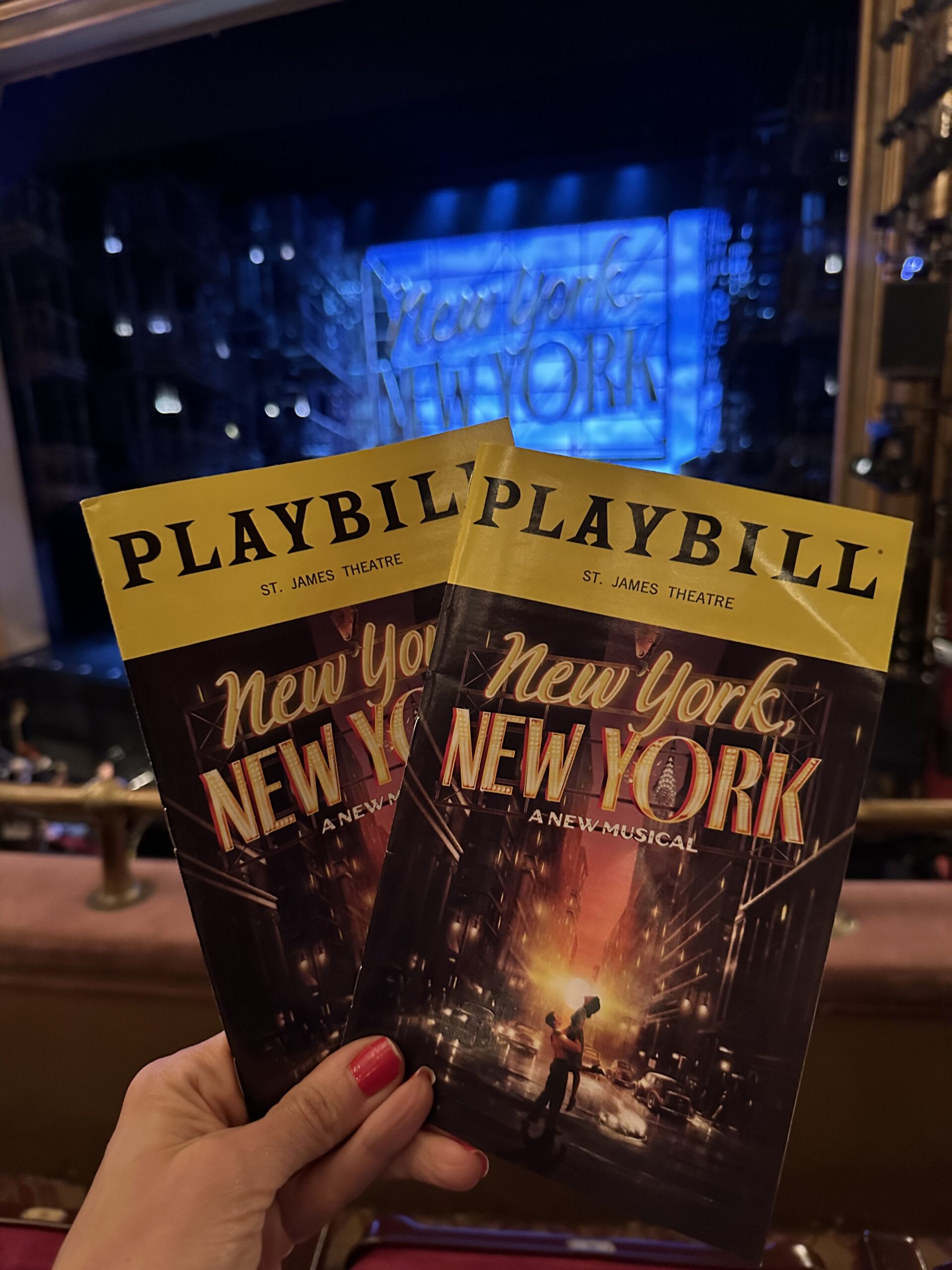 New York, New York" on Broadway